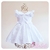 Vestido Infantil em Laise Bordada Branco
