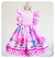 Vestido Infantil Peppa Pig Rosa