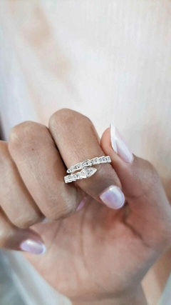 AN079 ANILLO SNAKE MICROPAVÉ