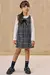 Conjunto Infantil de Blusa em Cotton e Tule e Salopete em Tweed Monaco Infanti - 80914 na internet