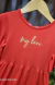 Vestido Infantil Verão Midi Vermelho My Love Kukie-52939 - loja online
