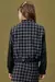 Jaqueta Boxy em Tweed Paris e Couro Sintético Vic&Vicky - 80385 - CARAMELLO KIDS