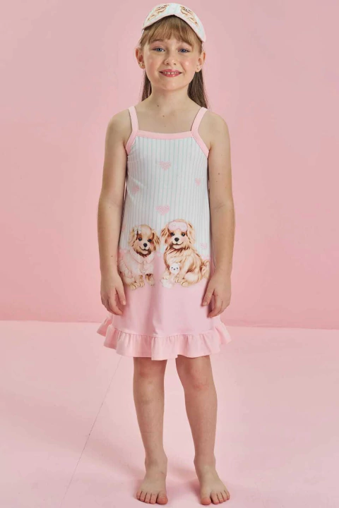 Camisola Infantil em Malha Comfy Acompanha Máscara Infanti - 84165