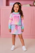 Conjunto Infantil Blusa e Shorts Saia Tie-Dye Mon Sucre - 51138018250