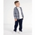 Camisa Infantil Xadrez Diogo Com Capuz MINI LORD - 022803970 - comprar online