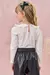 Blusa Infantil em Canelado Liz Infanti - 81173 na internet