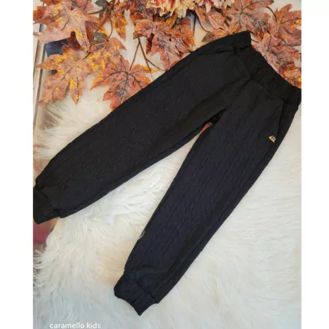 Calça Jogger Em Tricô Luluzinha - 020522123