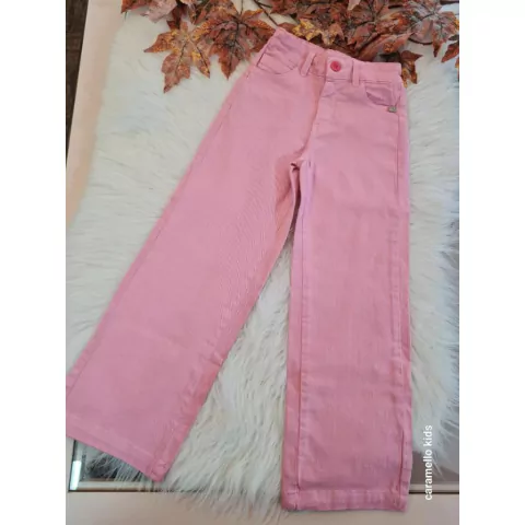 Calça wide leg de sarja Mylu-021482123 