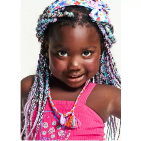 Colar Infantil Menina Jardim Real ALPHABETO – 58491