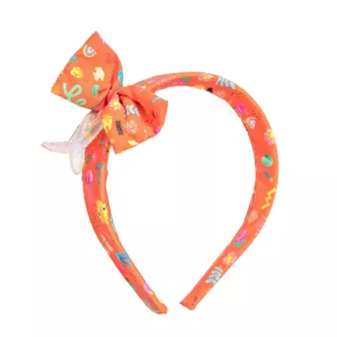 Arco Infantil para Cabelo Estampa Escola de Sereias ALPHABETO– 58810