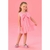Vestido Infantil de Festa Rosa Neon Laço Grande Saia de Tule Mon Sucré - 51.13.31.23.038 - comprar online
