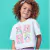 Blusa Infantil Menina Verão Boxy Over em Meia Malha INFANTI - 66344 na internet