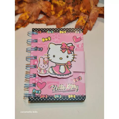 Bloquinho Hello Kitty com Velcro