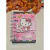 Bloquinho Hello Kitty com Velcro