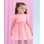 Vestido Infantil Beach Club Rosa Neon Mon Sucré Festa-21206