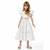 Vestido Feminino Infantil de Tricoline Midi com Entremeios LULUZIHA- 090661324 - comprar online