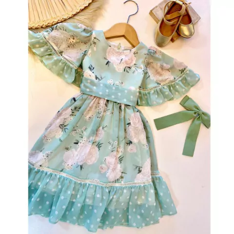 Vestido de Festa kids Dream Garden Petit Cherie- 51 11 31 17 004