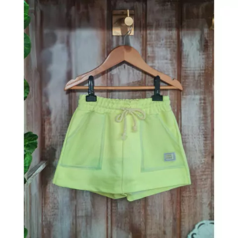 Short Saia Menina Infantil em Moletom sem Pelúcia KUKIE-52761