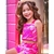 Conjunto Infantil Feminino Glow Rosa Floral MYLU-041602324