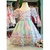 Vestido Infantil Estampa Cor Aquarela- Aphabeto- 56998