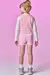 Imagem do Conjunto Infantil de Blusa em Canelado Colete em Malha Tricô e Shorts em Malha Canelada Infanti - 80640