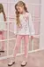 Conjunto Infantil de Blusa Alongada em Cotton e Calça Legging em Fly Tech Infanti - 79779 - comprar online