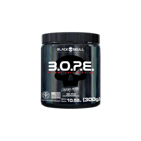 BOPE PRE TREINO BLACK SKULL 300g - LIMAO