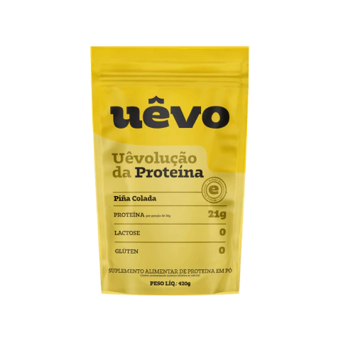 PROTEINA DO OVO UEVO 420G - PINA COLADA