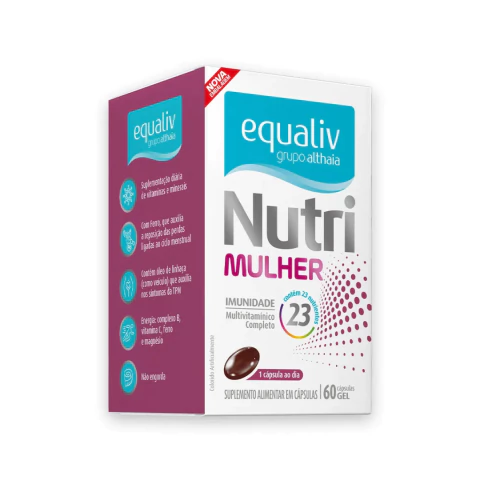 MULTIVITAMINICO NUTRI MULHER EQUALIV 60 CAPSULAS