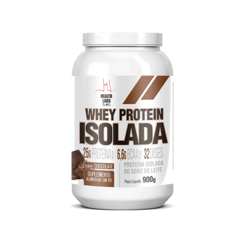 WHEY ISOLADA HEALTH LABS 900g - CHOCOLATE