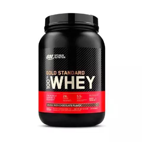 WHEY GOLD 100% OPTIMUM 907G - DOUBLE RICH CHOCOLATE