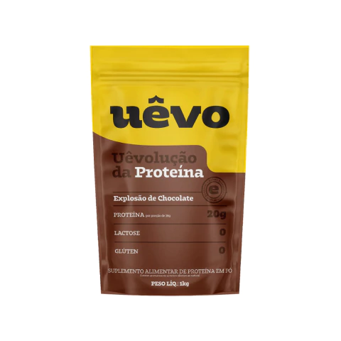 PROTEINA DO OVO UEVO 1KG - CHOCOLATE