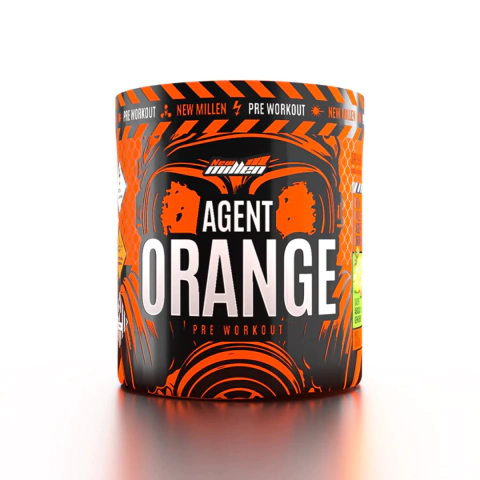 PRE TREINO AGENT ORANGE NEWMILLEN 250G ABACAXI GENGIBRE