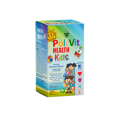 POLIVIT HEALTH KIDS HEALTH LABS 240ML TUTTI-FRUTI