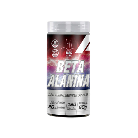 BETA ALANINA 120 CAPSULAS HEALTH LABS