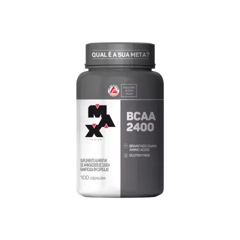BCAA 2400 MAX TITANIUM 100 CAPSULAS