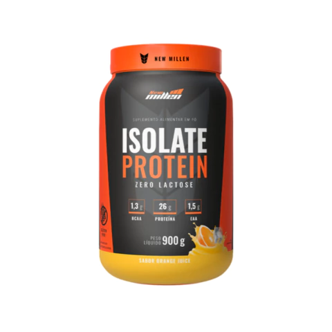 ISOLATE PROTEIN NEWMILLEN 900G - ORANGE JUICE