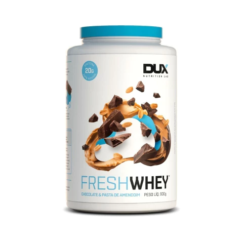 FRESH WHEY DUX POTE 900G - CHOCOLATE E PASTA DE AMENDOIM