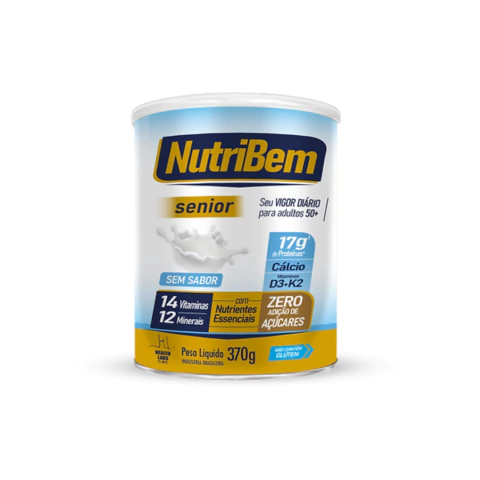 NUTRIBEM SENIOR HEALTH LABS 370G SEM SABOR