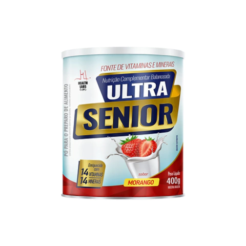 ULTRA SENIOR HEALTH LABS 400G MORANGO