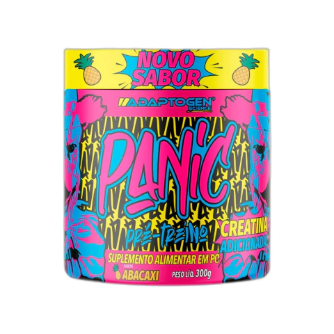 PRE TREINO PANIC ADAPTOGEN 300G ABACAXI