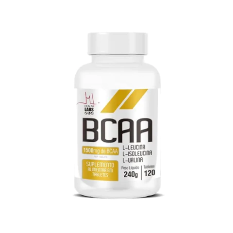 BCAA 1500mg HEALTH LABS 120 TABLETES