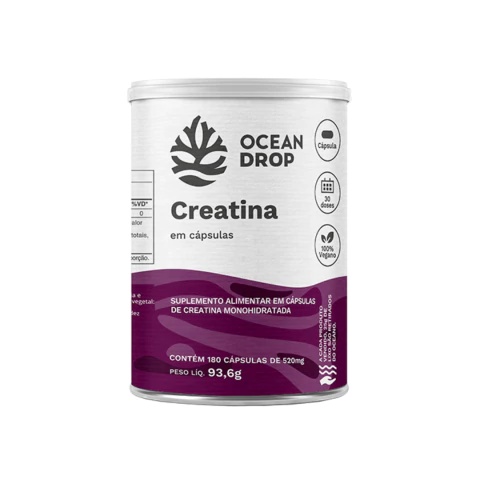 CREATINA OCEAN DROP 180 CAPSULAS