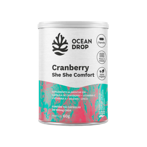 CRANBERRY SHE SHE CONFORT OCEAN DROP 120 CAPSULAS