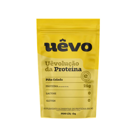 PROTEINA DO OVO UEVO 1KG - PINA COLADA