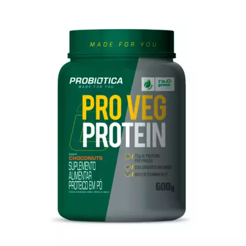PRO VEG PROTEIN PROBIOTICA 600G - CHOCONUTS