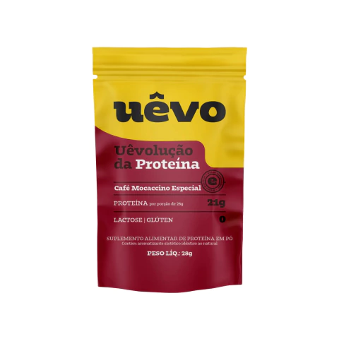 PROTEINA DO OVO UEVO 12UN 28G - CAFE MOCACCINO