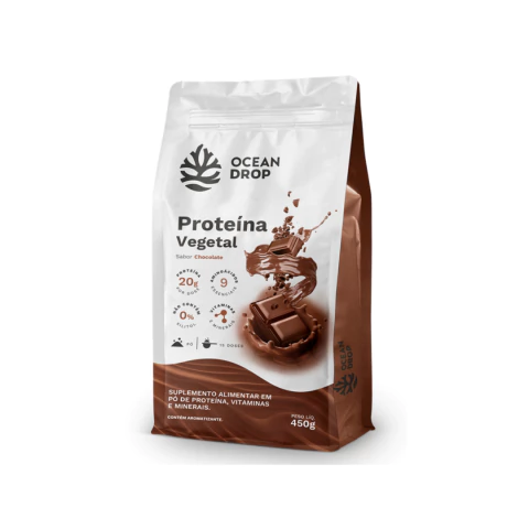 PROTEINA VEGETAL OCEAN DROP 450G - CHOCOLATE