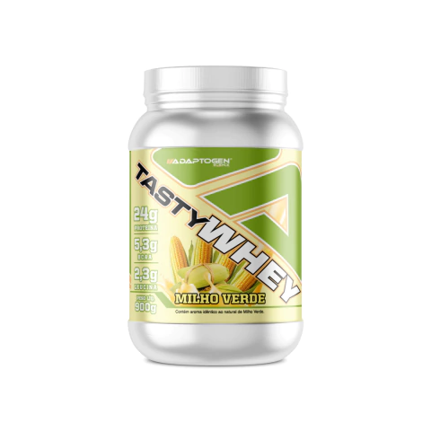 WHEY TASTY ADAPTOGEN 900G MILHO VERDE