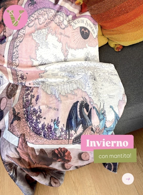 Mantita Alas de Sangre!! - comprar online